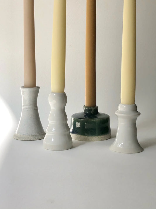 Pottery wheel- Week end course- Candle Holders (Beginner)