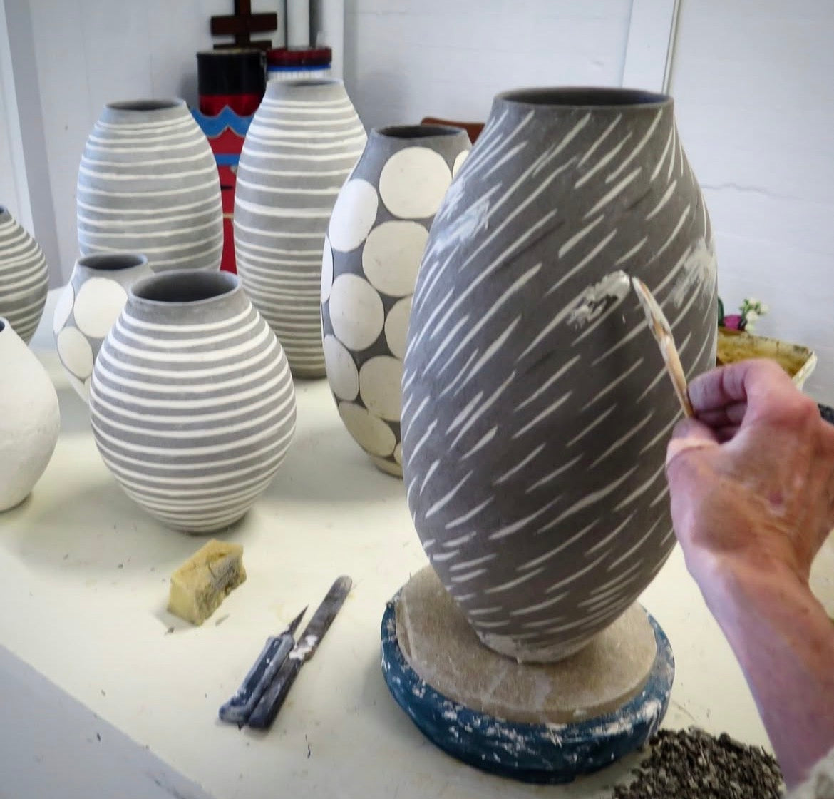6-Week Advanced Pottery wheel class: Altered Forms, Big Vases & Teapots