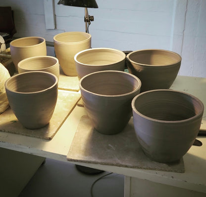 6-Week Advanced Pottery wheel class: Altered Forms, Big Vases & Teapots