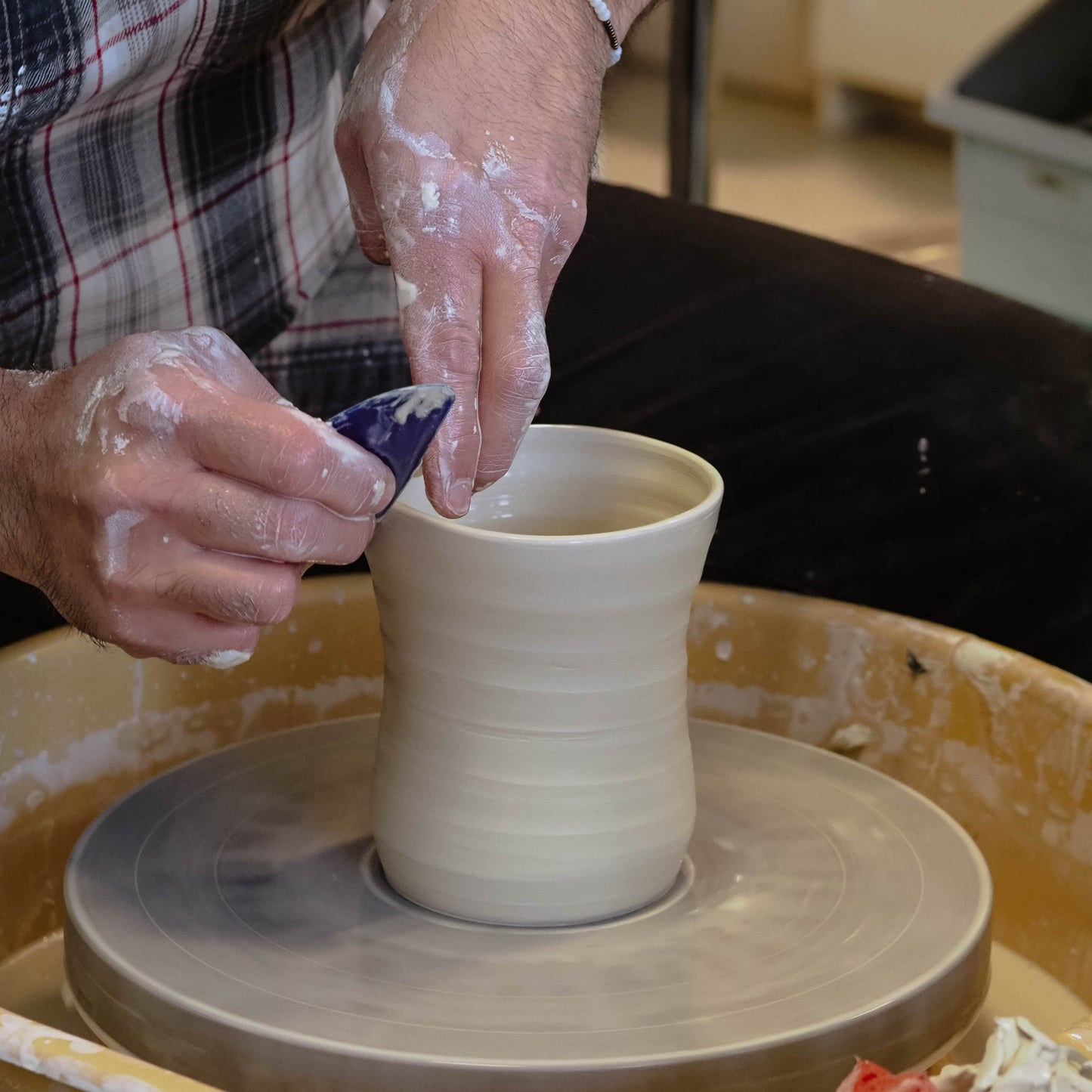 One evening pottery wheel taster