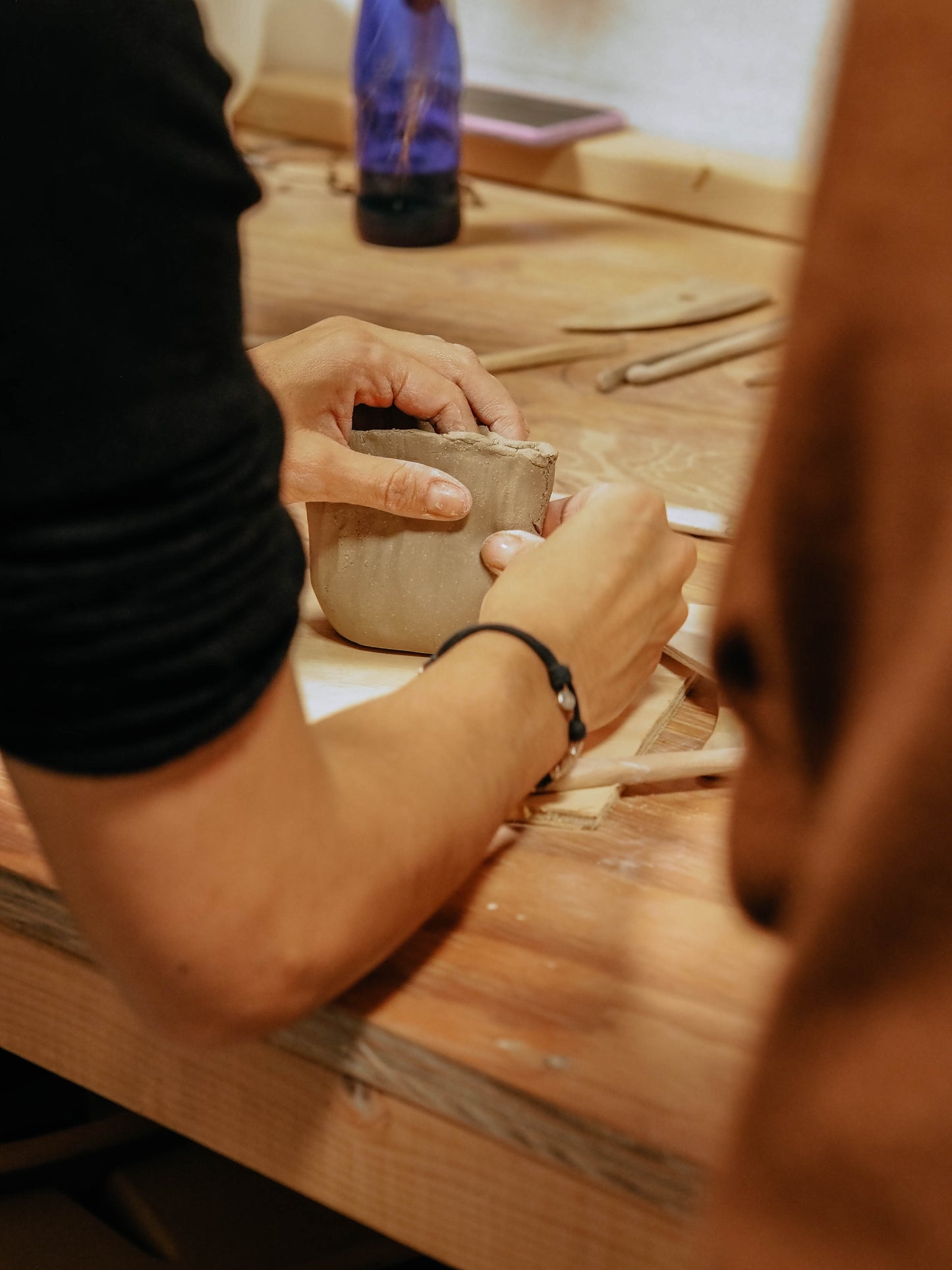 Clay and Drinks at Bodega bar