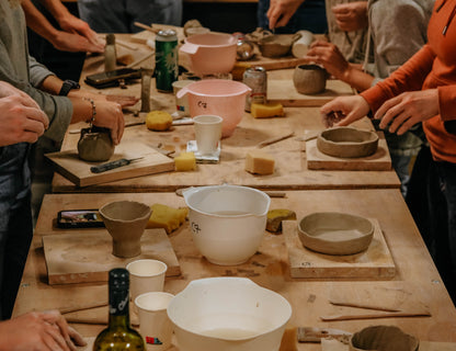 Clay and Drinks at Bodega bar